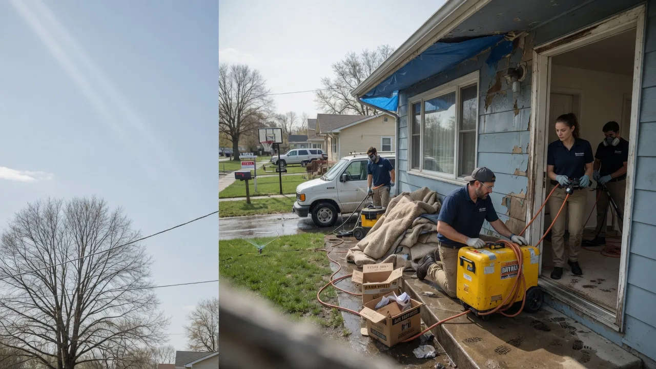 Basement Flood Cleanup in Wakefield, KS near me